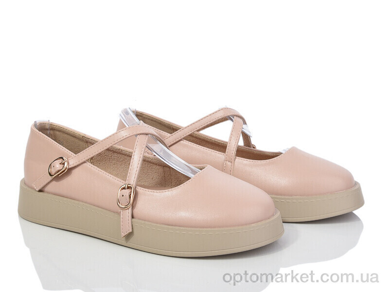 Купить Туфлі жіночі E370-5 Loretta бежевий, фото 1