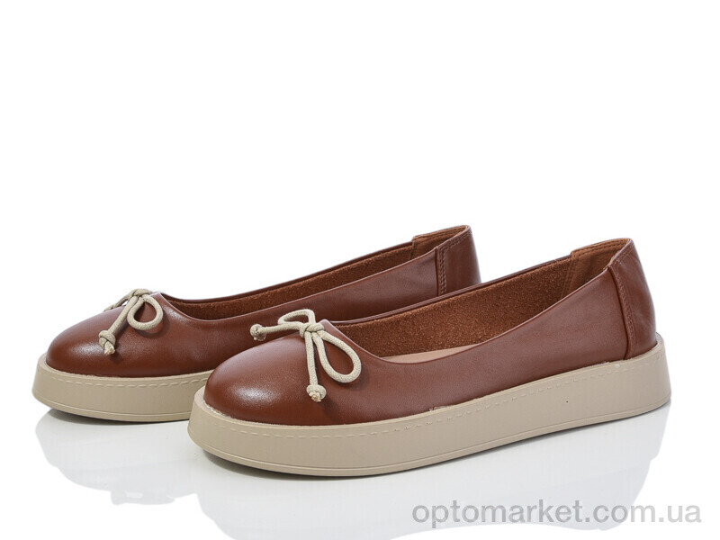 Купить Туфлі жіночі E371-3 Loretta коричневий, фото 1