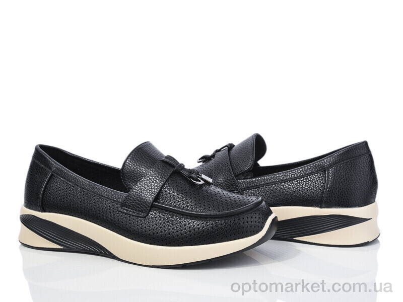 Купить Туфлі жіночі E500-2 Loretta чорний, фото 1