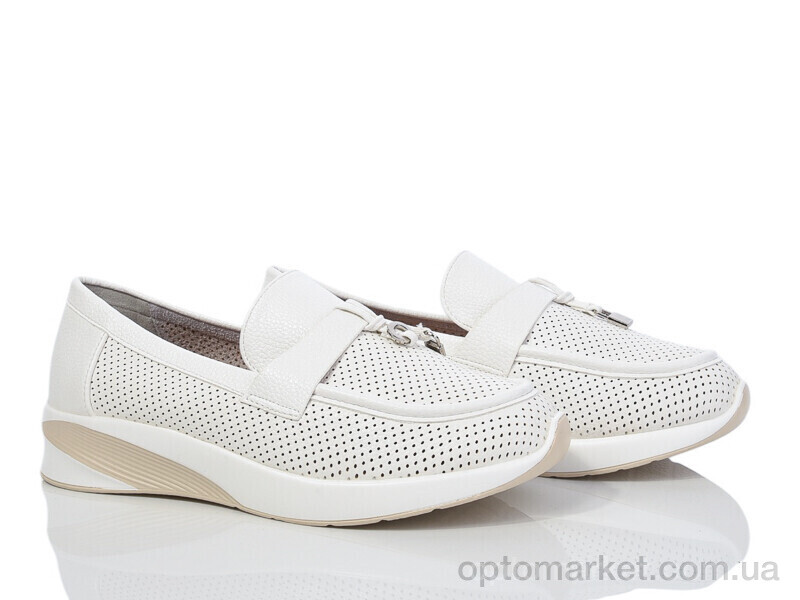 Купить Туфлі жіночі E500-6 Loretta білий, фото 1