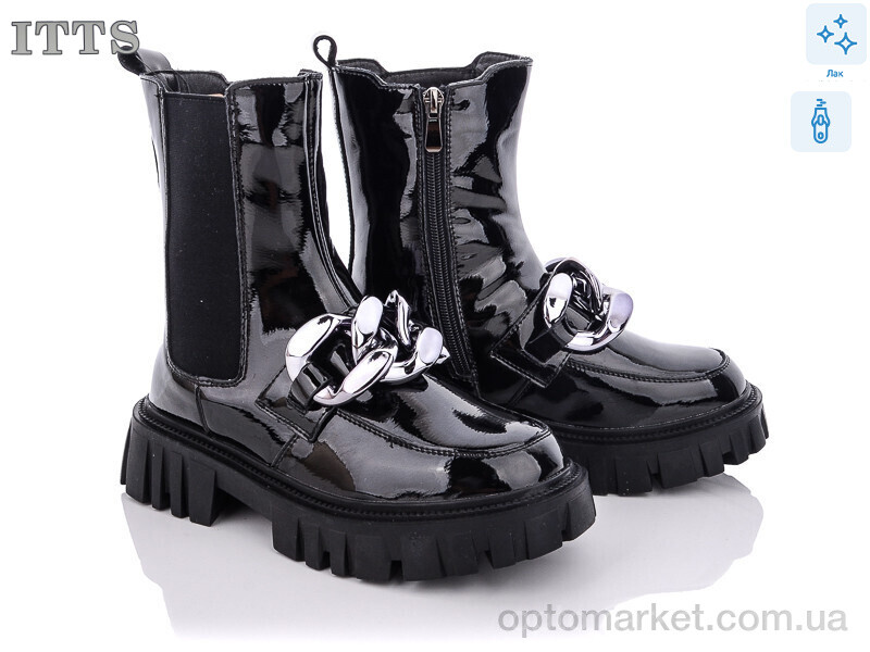 Купить Черевики жіночі E5001-5 ITTS чорний, фото 1