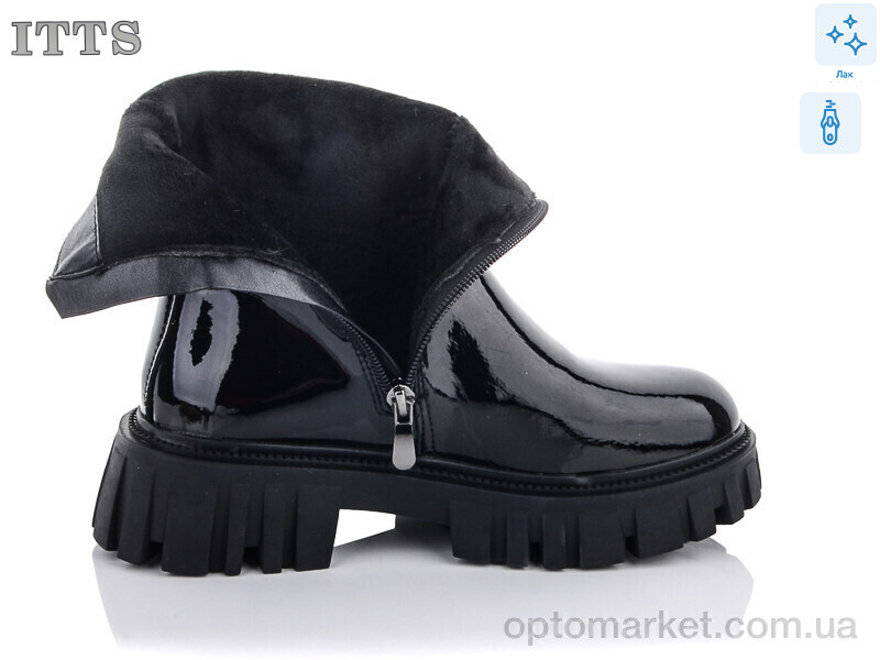 Купить Черевики жіночі E5003-5 ITTS чорний, фото 2
