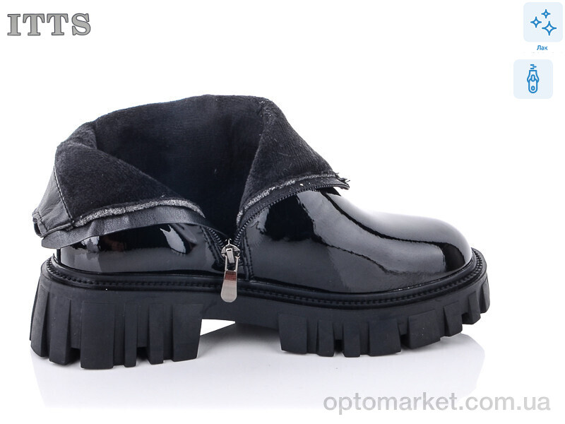 Купить Черевики жіночі E5007-5 ITTS чорний, фото 2