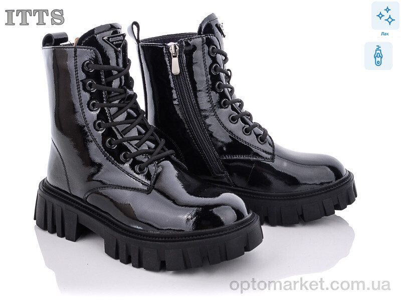 Купить Черевики жіночі E5008-5 ITTS чорний, фото 1