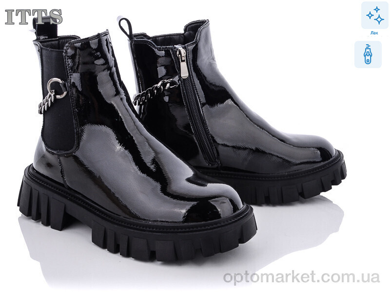 Купить Черевики жіночі E5012-5 ITTS чорний, фото 1