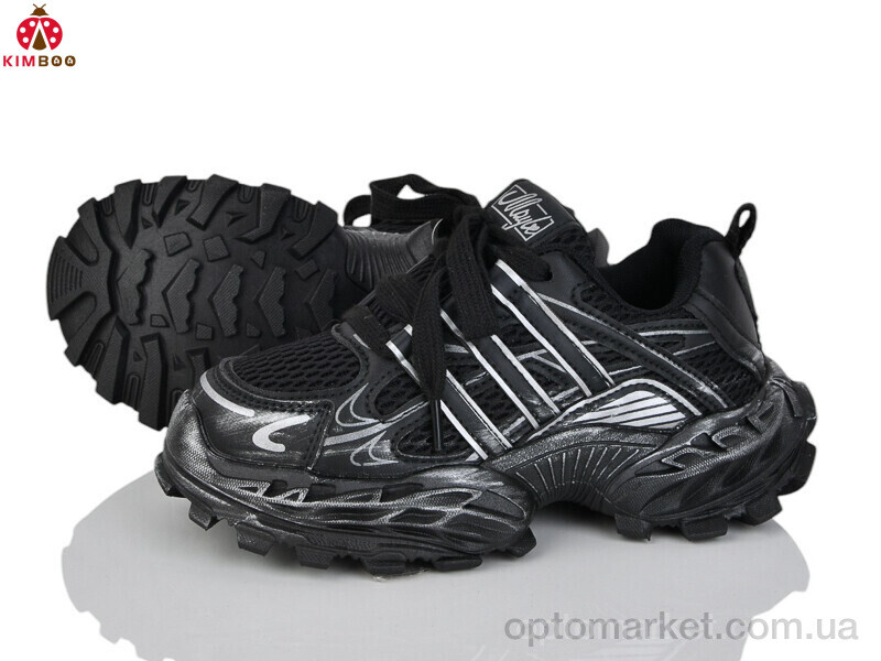 Купить Кросівки дитячі E502-3D Kimbo-o чорний, фото 1