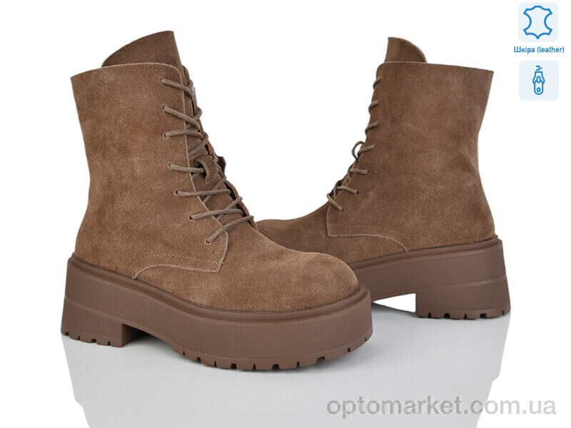 Купить Черевики жіночі E5251-12 Violeta коричневий, фото 1