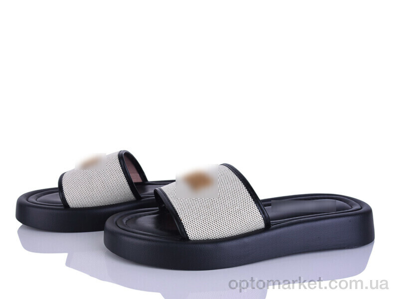 Купить Шльопанці жіночі E530-1 Loretta чорний, фото 1
