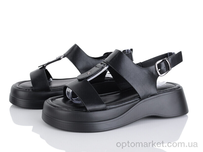 Купить Босоніжки жіночі E536-1 Loretta чорний, фото 1