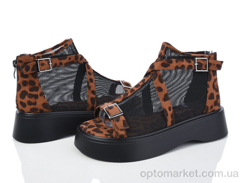 Купить Босоніжки жіночі E550-6 Loretta коричневий, фото 1