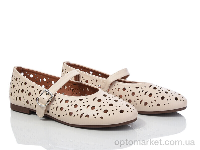 Купить Туфлі жіночі E551-2 Loretta бежевий, фото 1