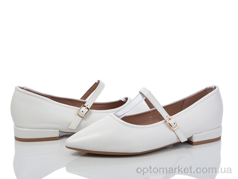 Купить Туфлі жіночі E589-9 Loretta білий, фото 1