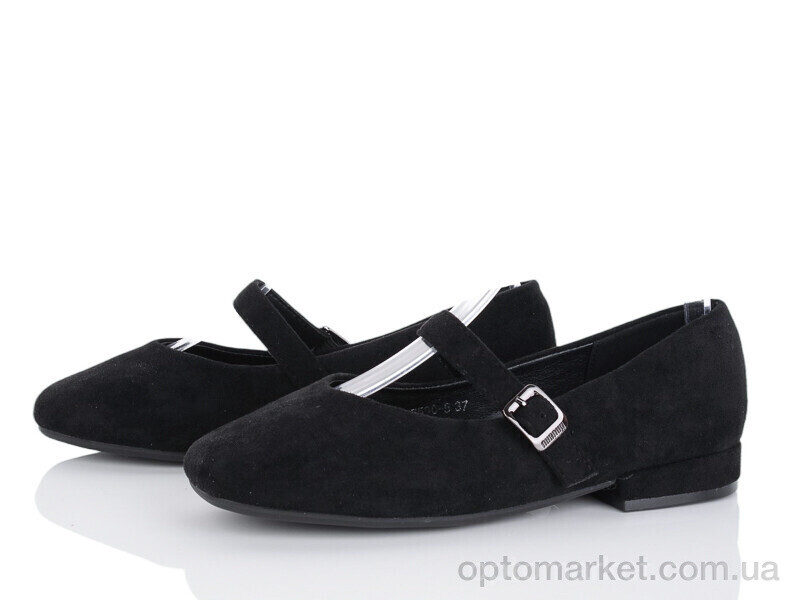 Купить Туфлі жіночі E590-5 Loretta чорний, фото 1