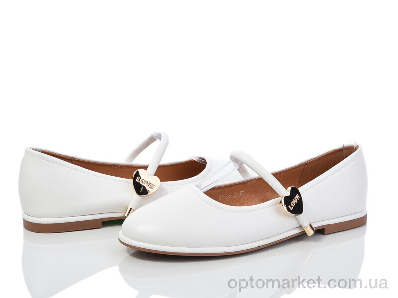 Купить Туфлі жіночі E596-2 Loretta білий, фото 1
