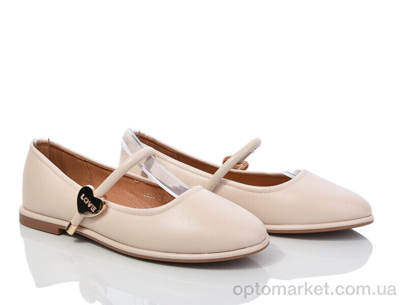 Купить Туфлі жіночі E596-3 Loretta бежевий, фото 1