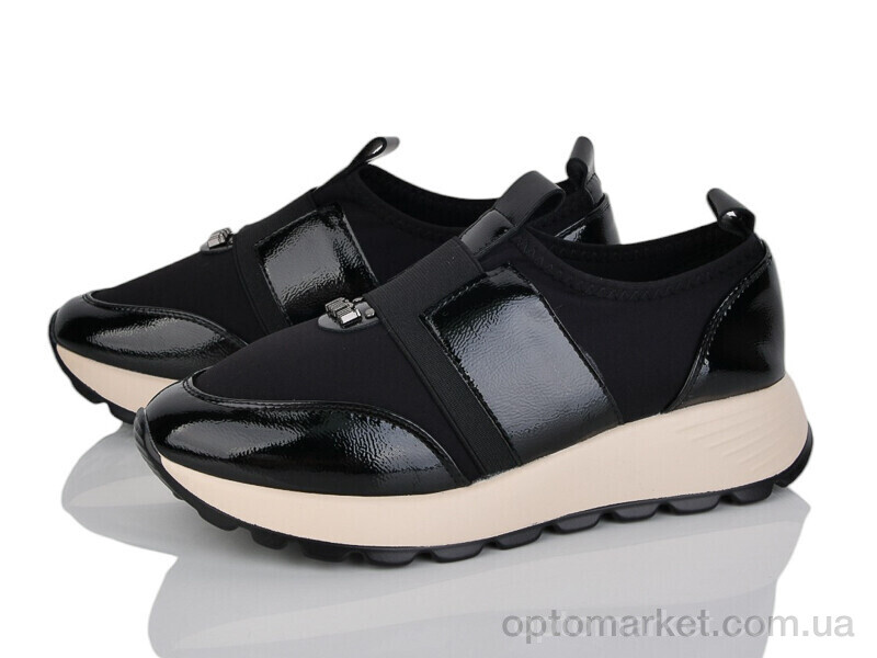 Купить Кросівки жіночі E599-2 Loretta чорний, фото 1