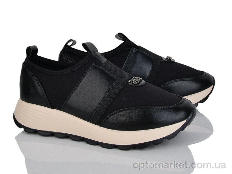 Купить Кросівки жіночі E599-3 Loretta чорний, фото 1