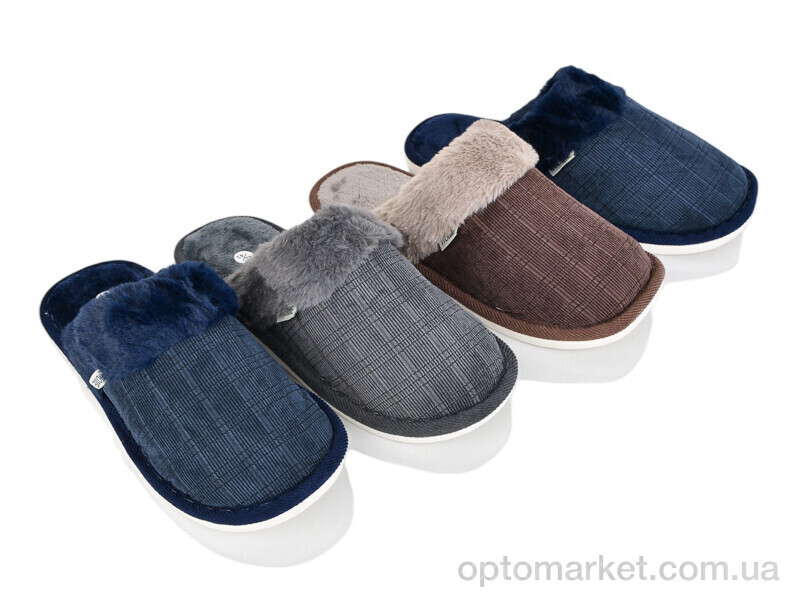 Купить Капці чоловічі E6 mix Optstok мікс, фото 1