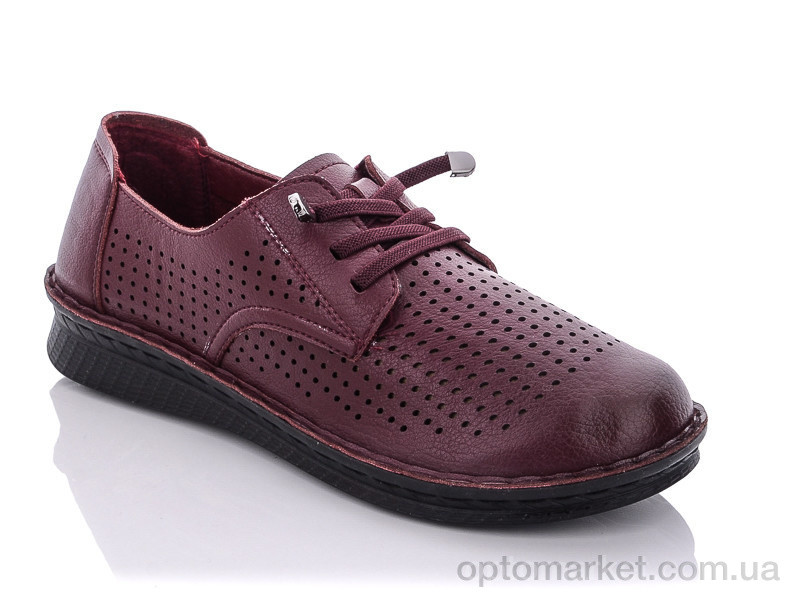Купить Туфлі жіночі E607-7 WSMR бордовий, фото 1