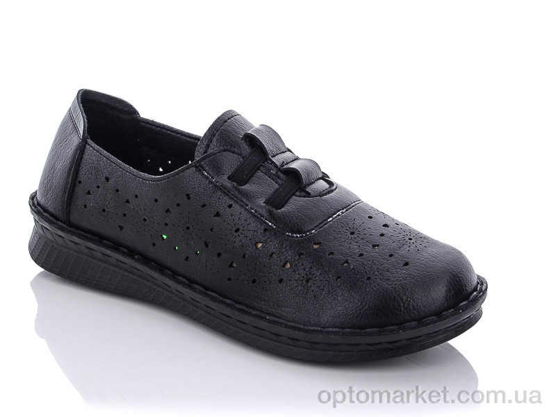 Купить Туфлі жіночі E608-1 WSMR чорний, фото 1