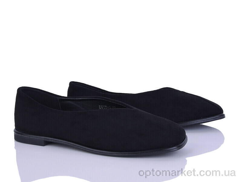 Купить Балетки жіночі E613-1 Loretta чорний, фото 1
