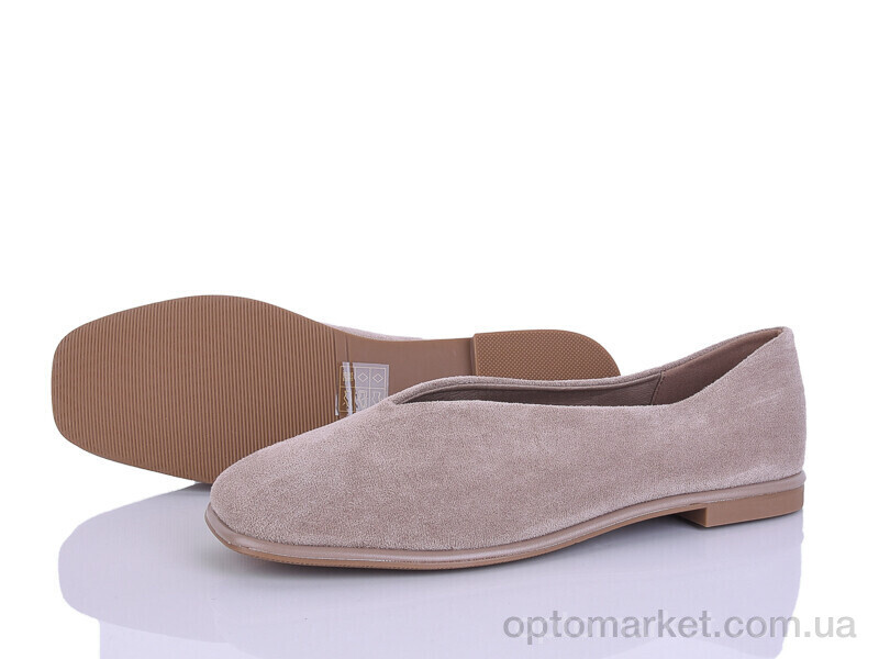 Купить Балетки жіночі E613-5 Loretta бежевий, фото 1