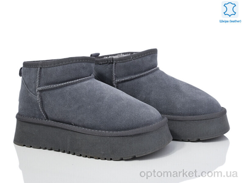 Купить Уги жіночі E62 Canoa сірий, фото 1