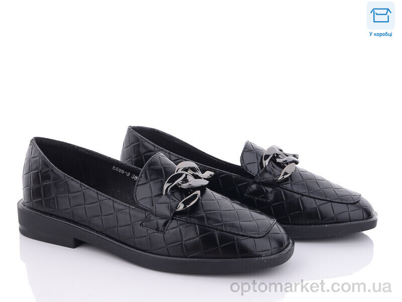 Купить Туфлі жіночі E686-3 Loretta чорний, фото 1