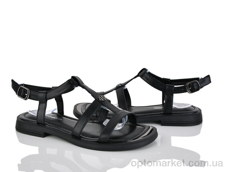 Купить Босоніжки жіночі E715-5 Loretta чорний, фото 1