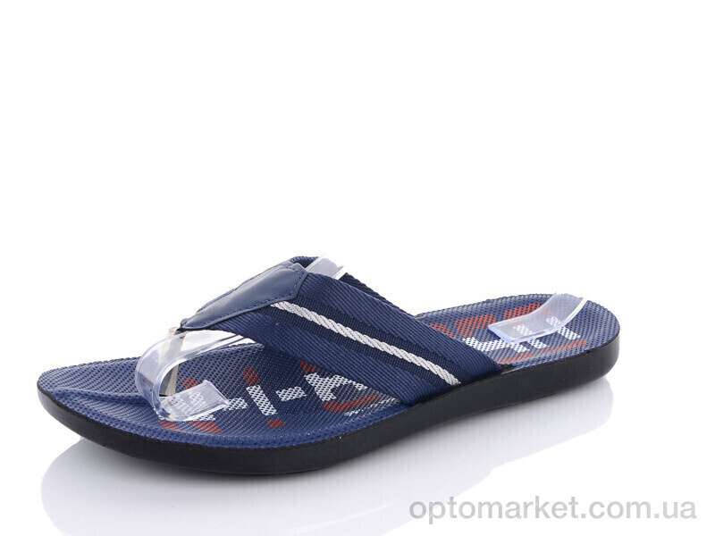 Купить Шльопанці чоловічі E7215Ш Oscar синій, фото 1