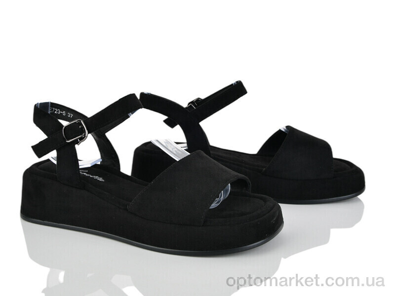 Купить Босоніжки жіночі E723-5 Loretta чорний, фото 1