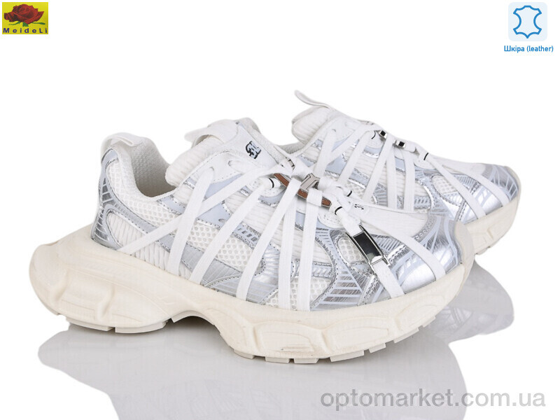 Купить Кросівки жіночі E7299-5 Mei De Li білий, фото 1