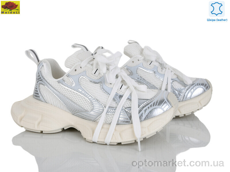 Купить Кросівки жіночі E7299-9 Mei De Li білий, фото 1