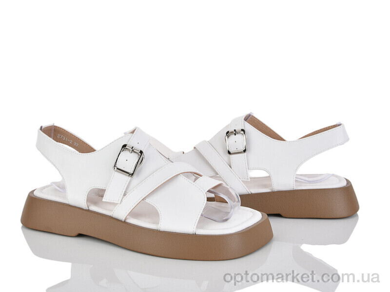 Купить Босоніжки жіночі E731-2 Loretta білий, фото 1