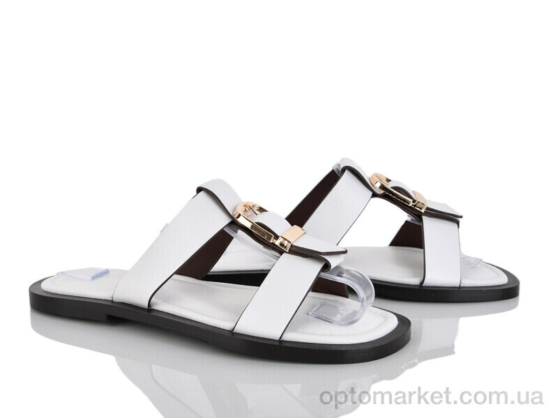 Купить Шльопанці жіночі E736-2 Loretta білий, фото 1