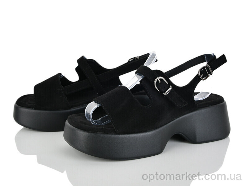 Купить Босоніжки жіночі E738-1 Loretta чорний, фото 1