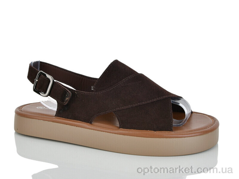 Купить Босоніжки жіночі E743-2 Loretta коричневий, фото 1