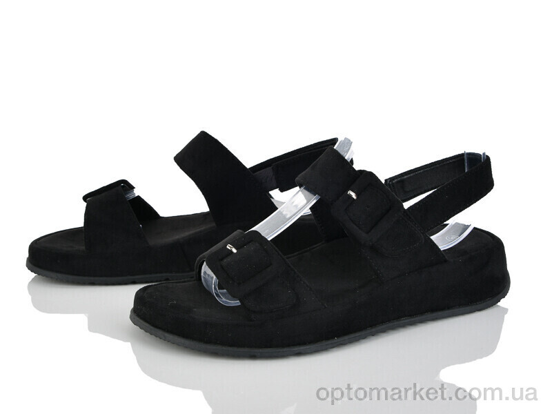 Купить Босоніжки жіночі E757-1 Loretta чорний, фото 1