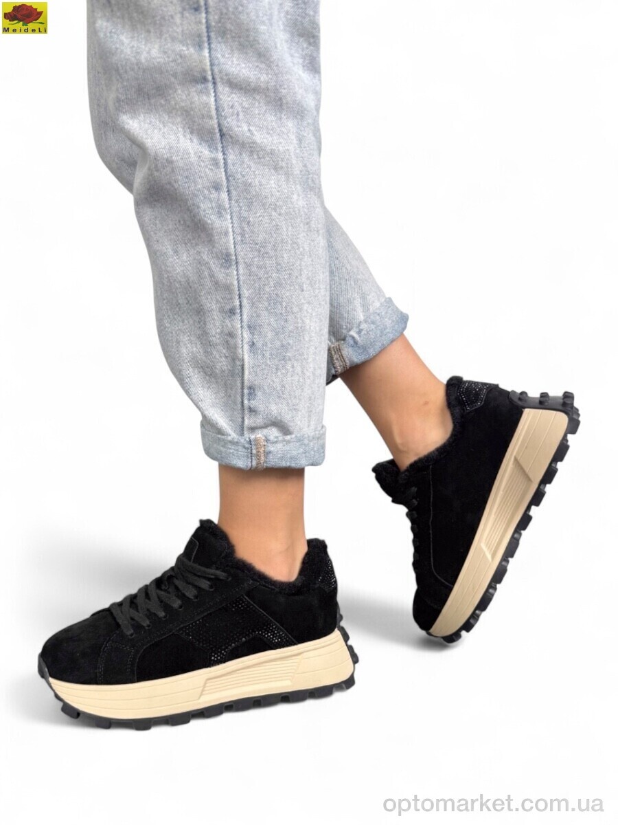 Купить Кросівки жіночі E76-16 Mei De Li чорний, фото 1