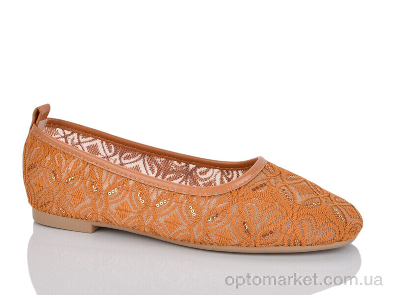 Купить Балетки жіночі E773-6 Loretta camel, фото 1