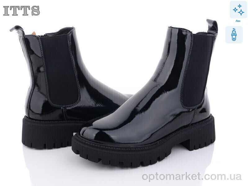 Купить Черевики жіночі E81-5 ITTS чорний, фото 1