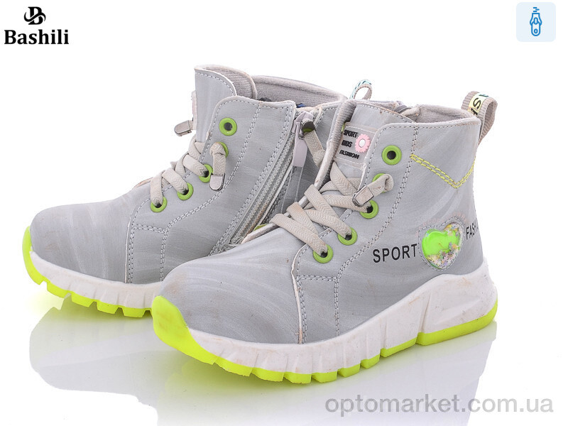 Купить Черевики дитячі E921-3K Башили срібний, фото 1