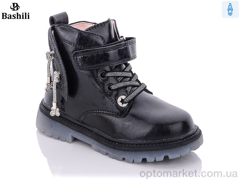 Купить Черевики дитячі E923-2A Башили чорний, фото 1