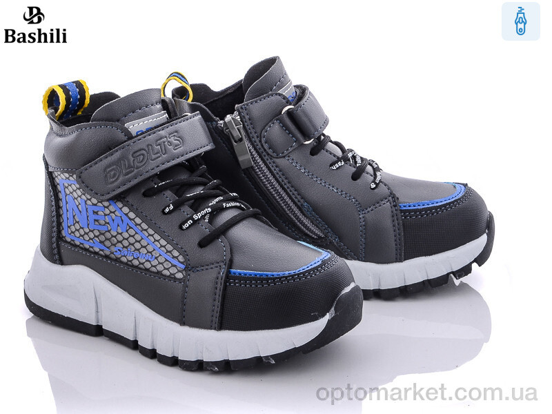 Купить Черевики дитячі E925-1K Башили сірий, фото 1