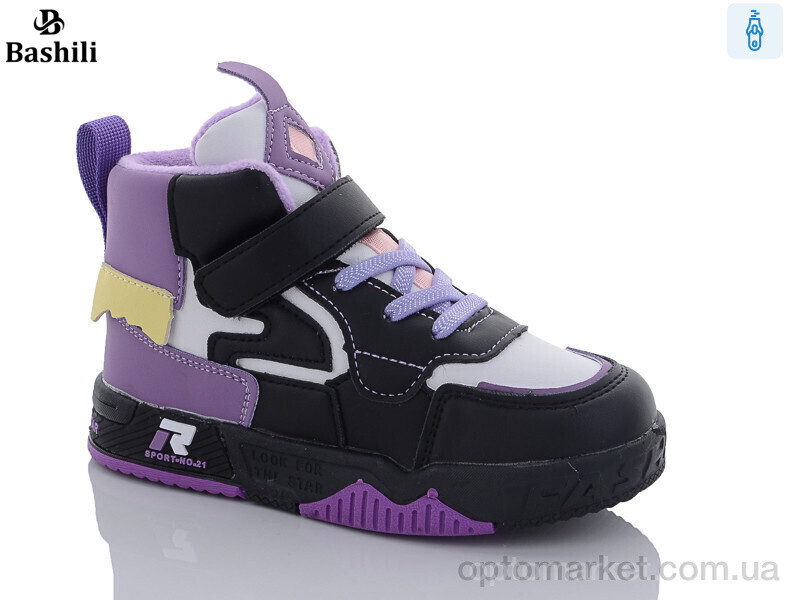 Купить Черевики дитячі E952-1F Башили чорний, фото 1