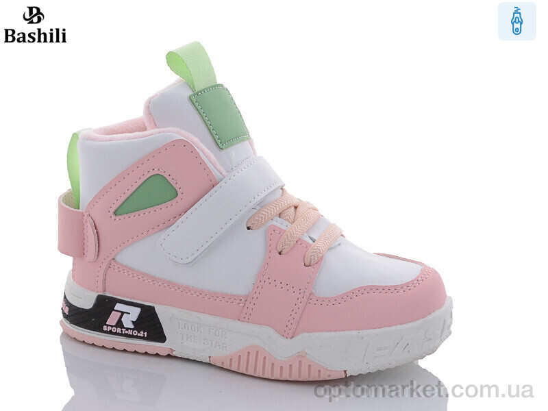 Купить Черевики дитячі E952-2C Башили рожевий, фото 1