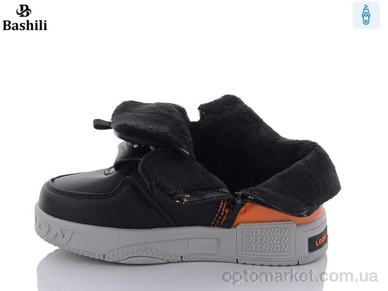 Купить Черевики дитячі E952-4A Башили чорний, фото 2