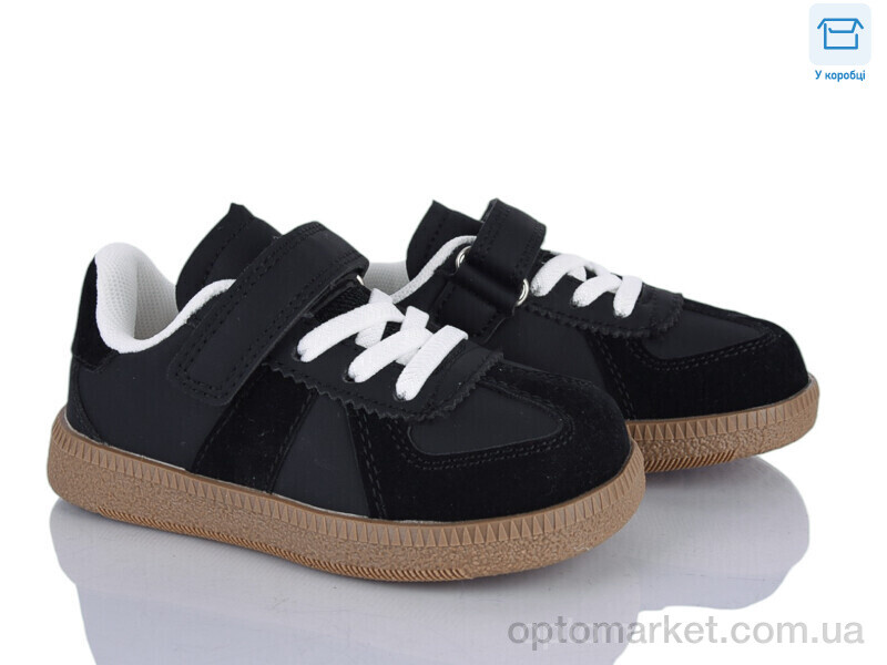 Купить Кросівки дитячі EA688-1 Clibee чорний, фото 1