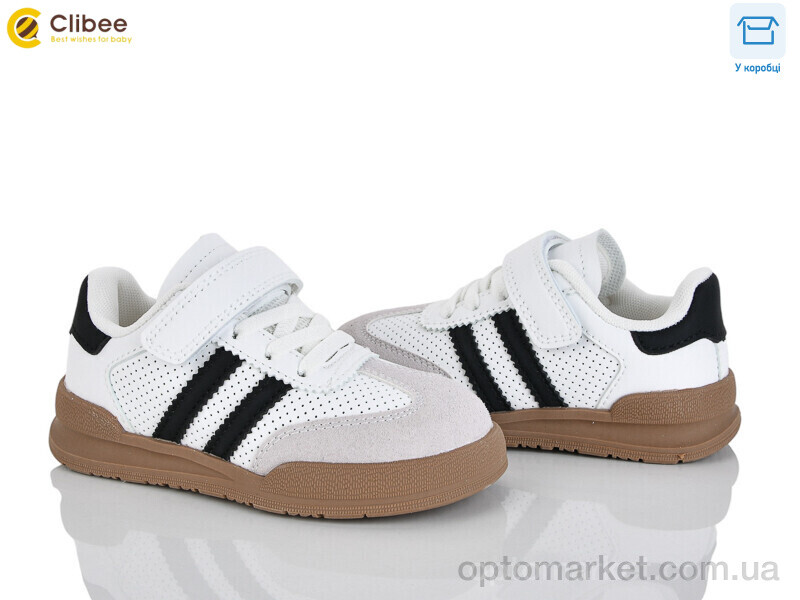 Купить Кросівки дитячі EB712-3 grey Clibee білий, фото 1