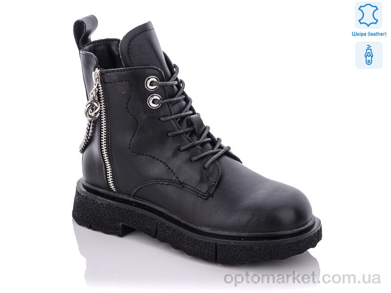 Купить Черевики жіночі EC1540-1 E.C.Shine чорний, фото 1